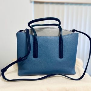 Kate Spade Blue/Gray Handbag EUC